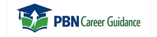 PBN Career Guidance logo with graduation cap and open book symbol